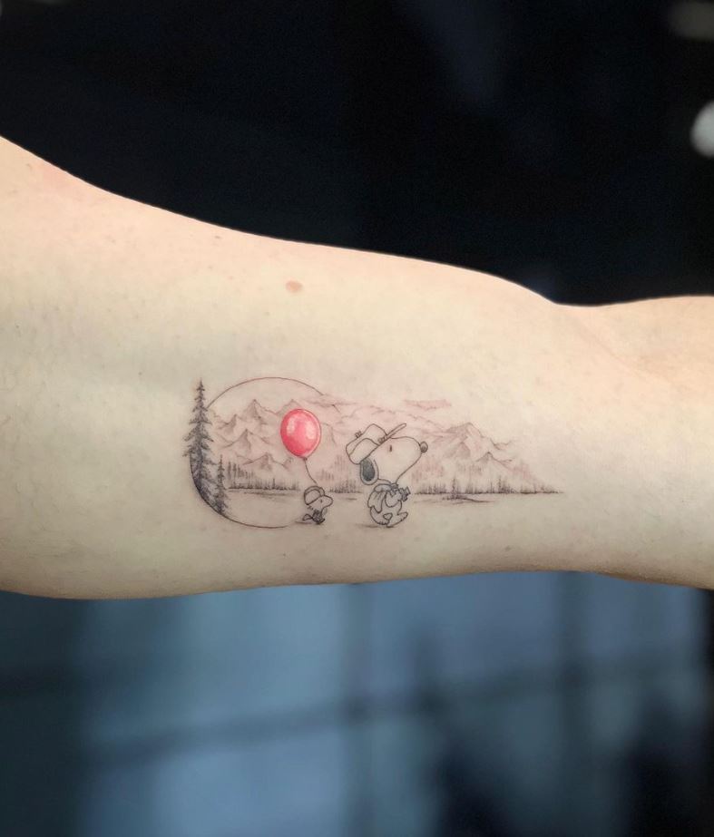 Snoopy Tattoo