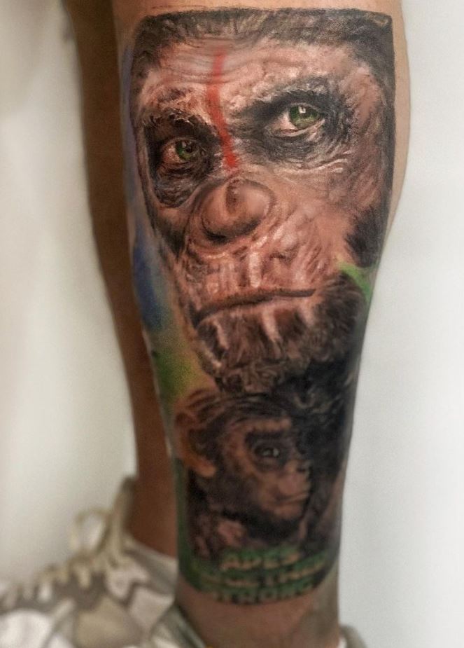 Planet Of The Apes Tattoo