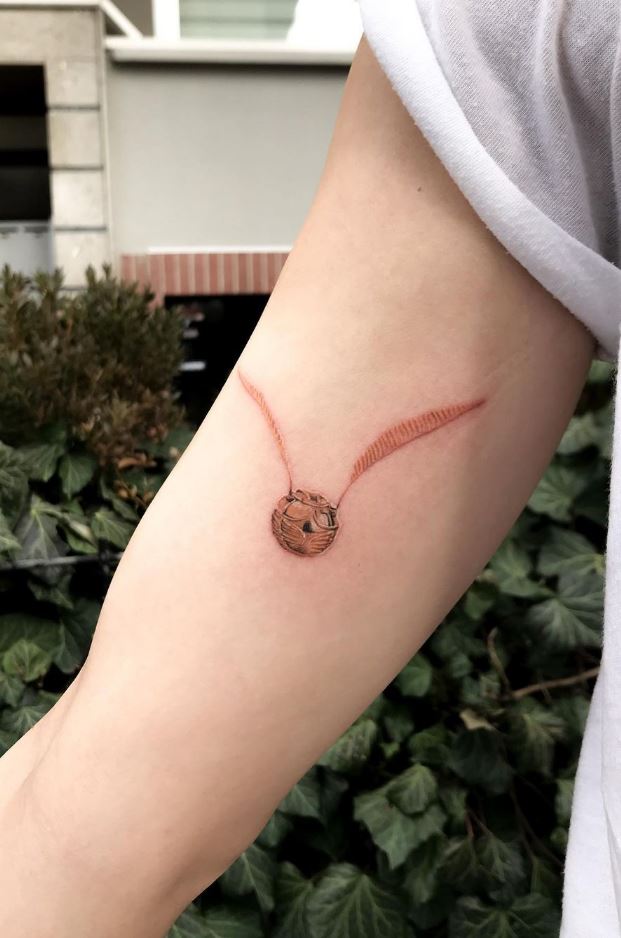 The Golden Snitch Tattoo
