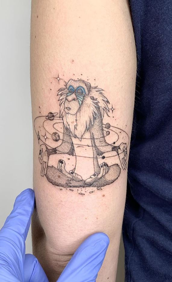Rafiki The Lion Guard Tattoo