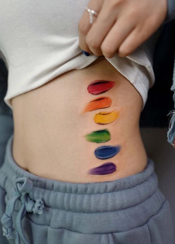 Rainbow Tattoo
