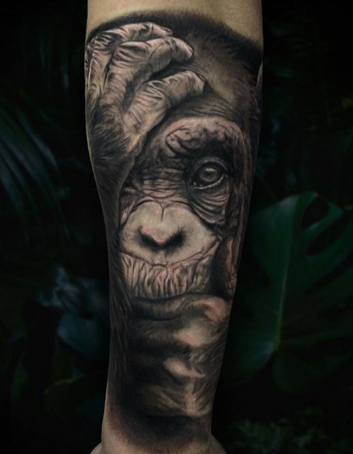 Monkey Tattoo | InkStyleMag