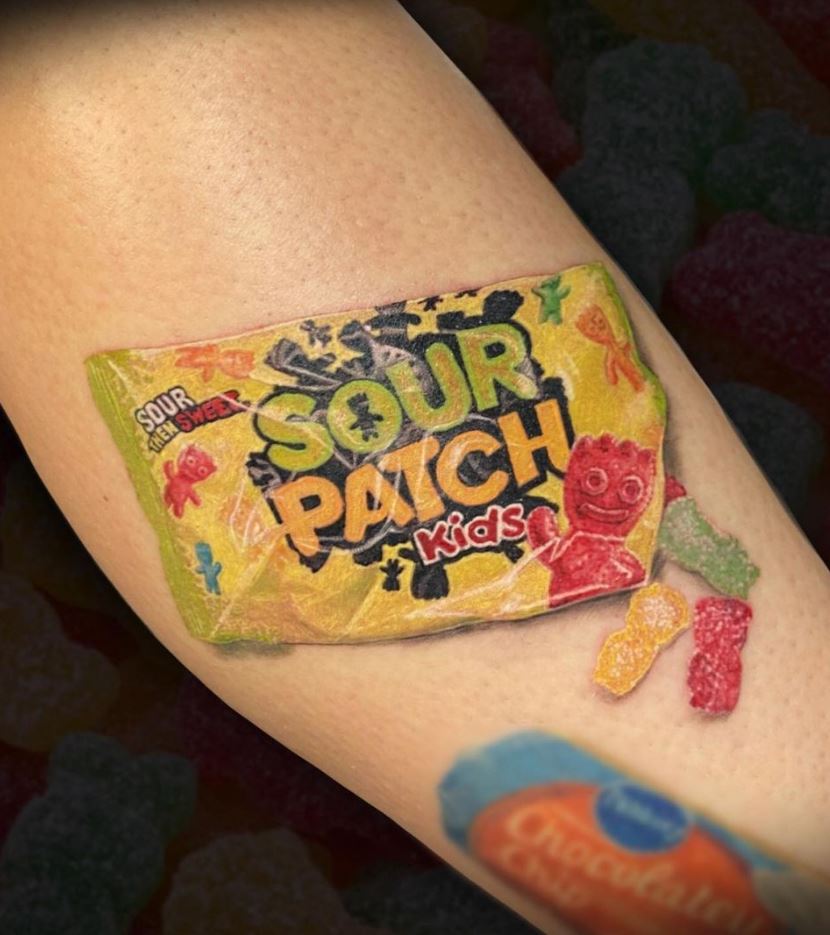 Sour Patch Tattoo