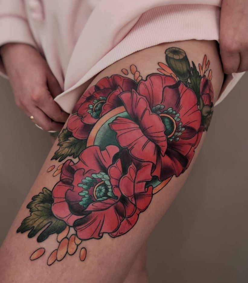 Marvelous Flowers Tattoo