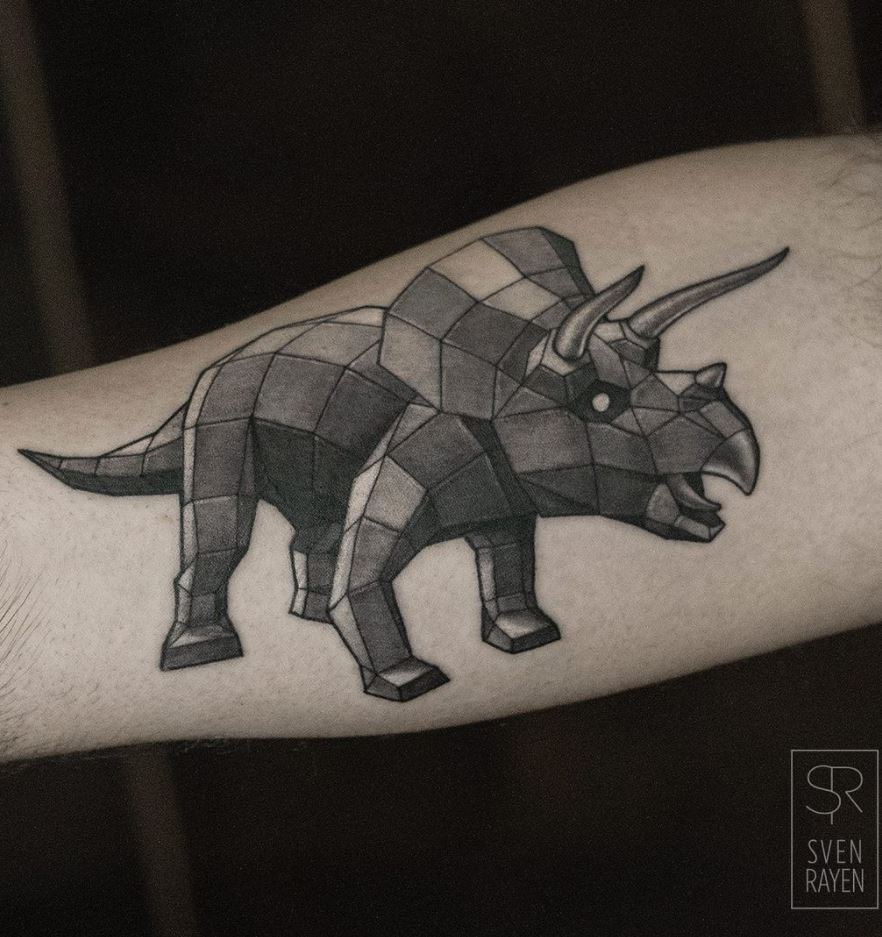 Triceratops Tattoo