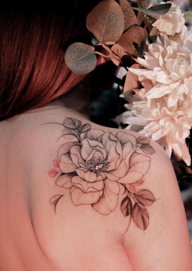 Awesome Flower Tattoo