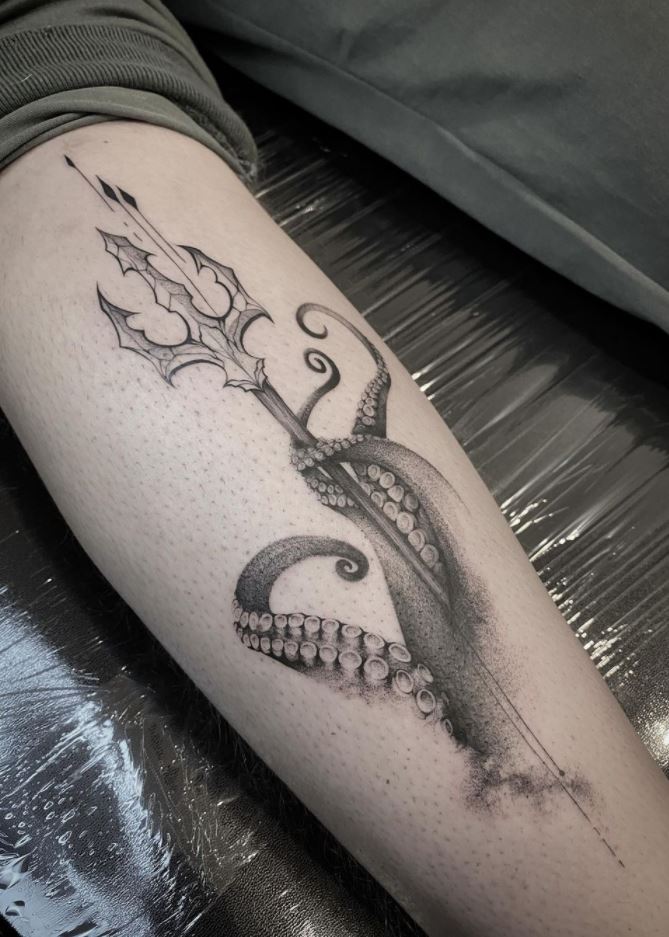 King Octopus Tattoo
