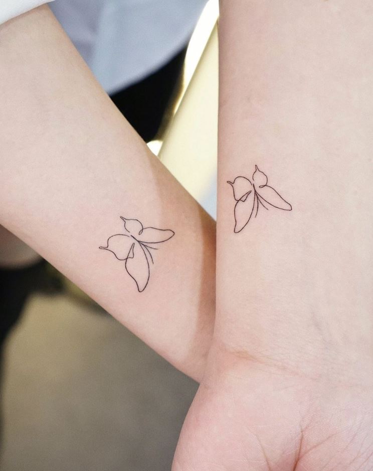 Little Butterflies Tattoo