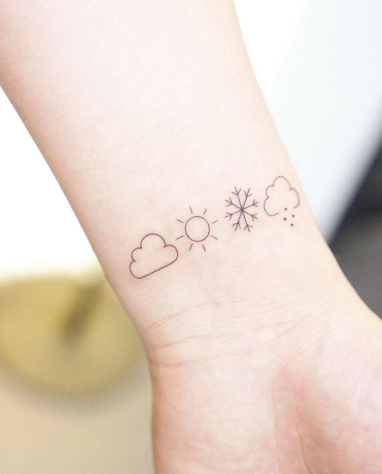 Weather Forecast Tattoo