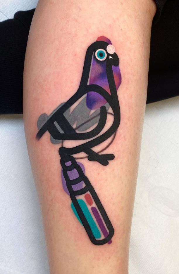 Awesome Bird Tattoo