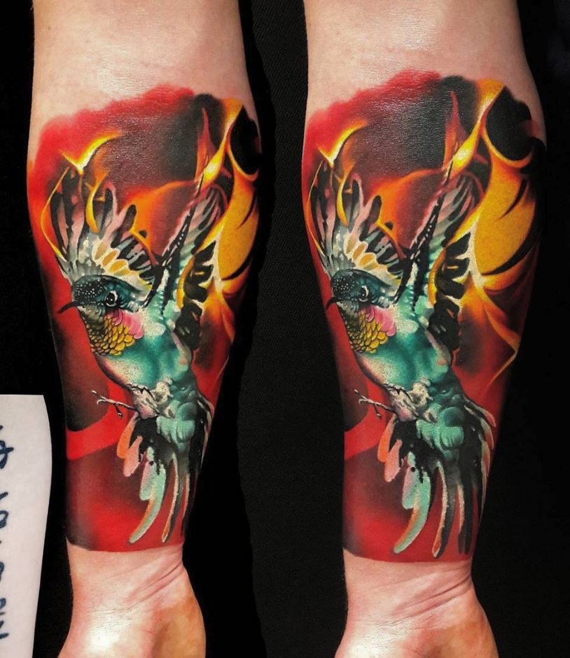 Breathtaking Bird Tattoo