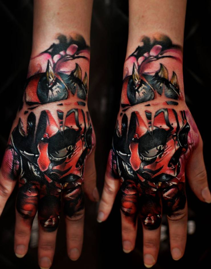 Marvelous Hand Tattoo