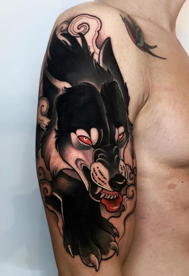Prodigious Wolf Tattoo