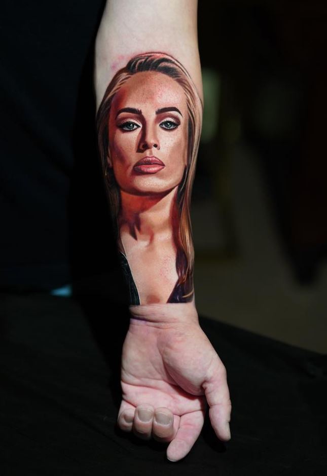 Adele Tattoo | InkStyleMag