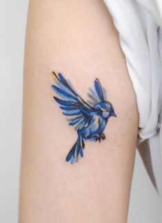 Blue Bird Tattoo | InkStyleMag