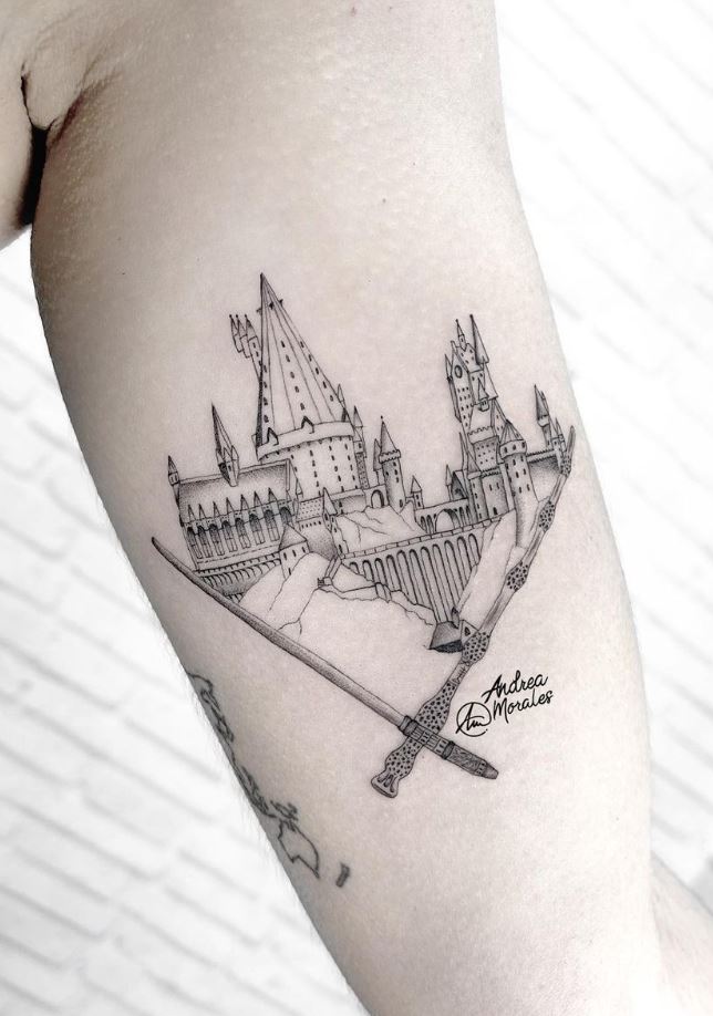 Hogwarts Tattoo | InkStyleMag
