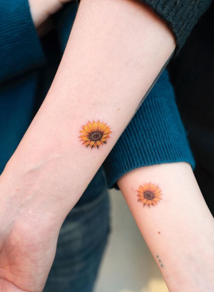 Small Flowers Tattoo