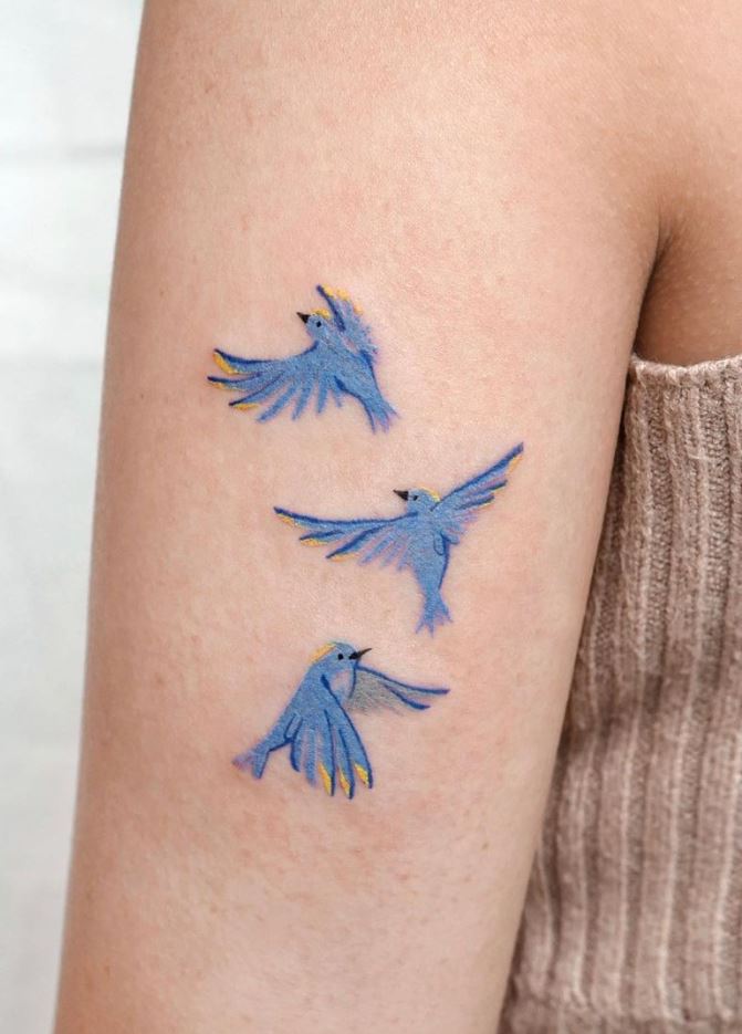 Tiny Birds Tattoo
