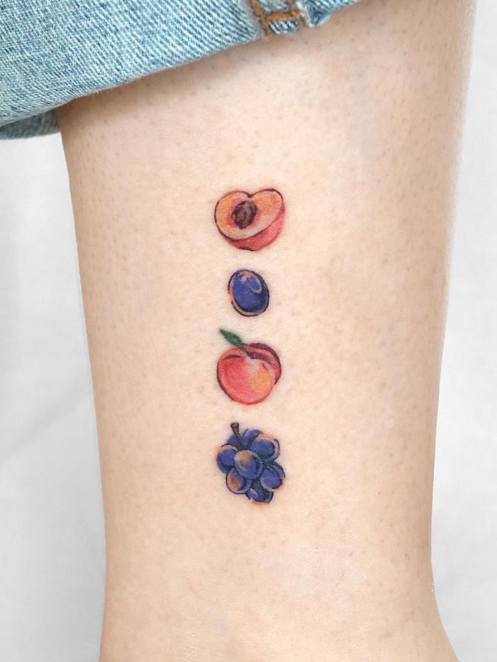 Tiny Fruits Tattoo