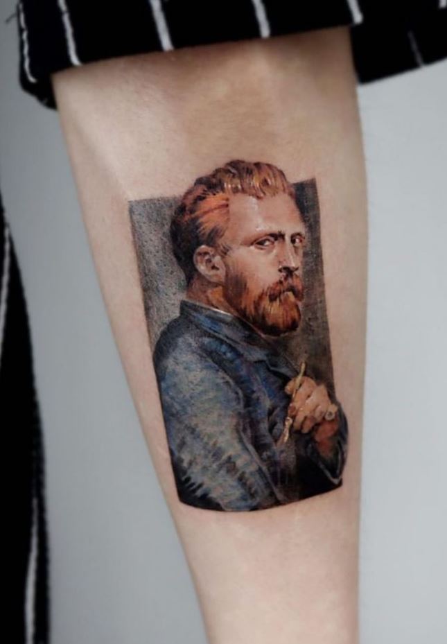 Vincent van Gogh Tattoo | InkStyleMag