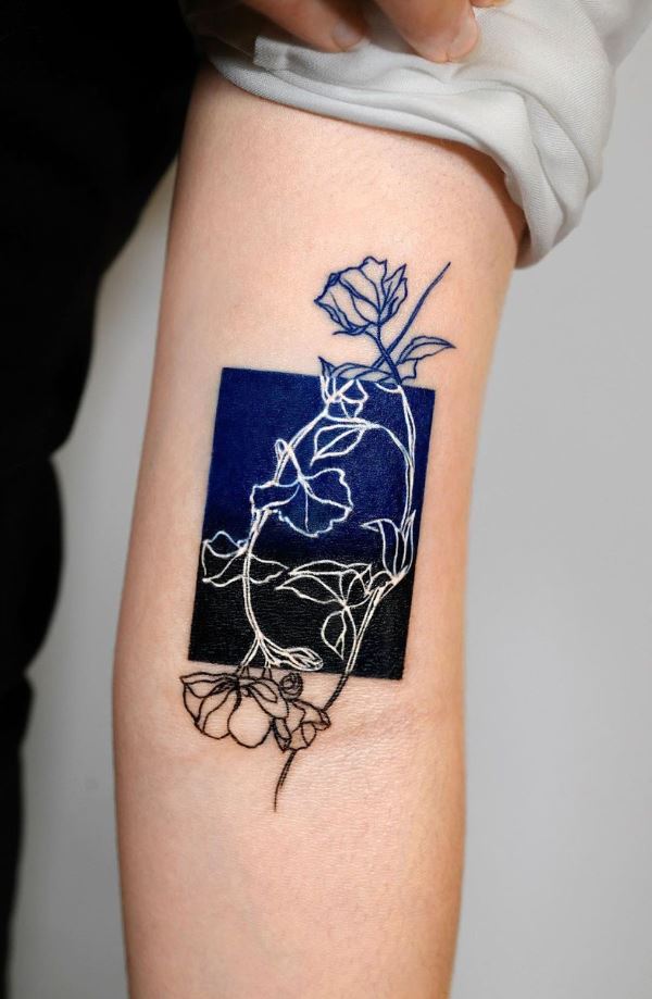Beautiful Flowers Tattoo