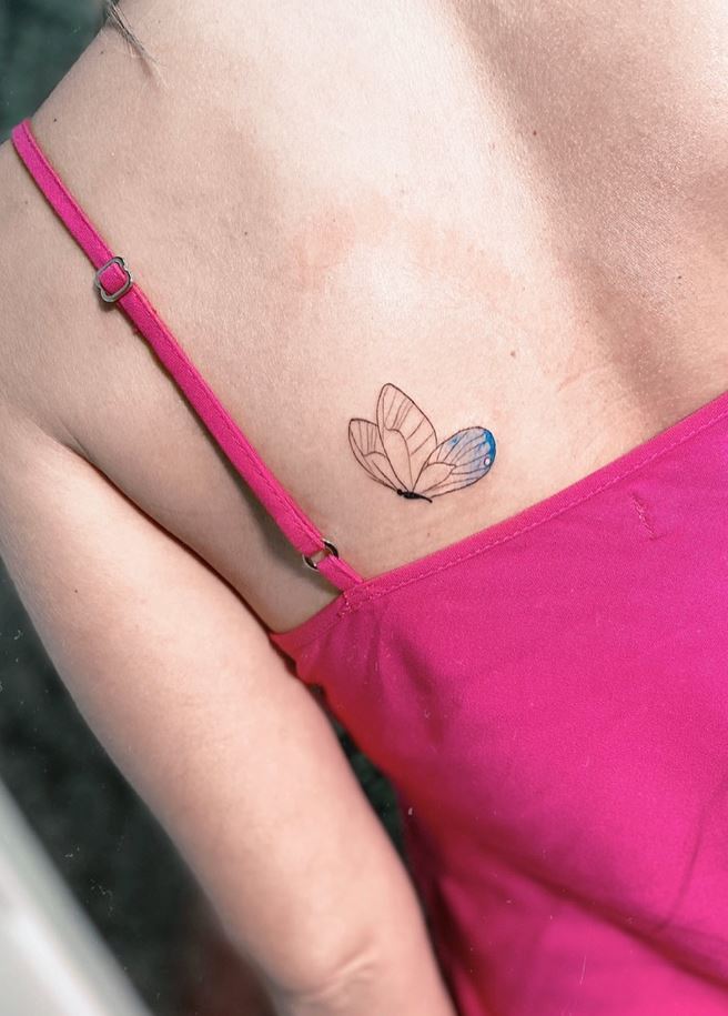Cute Butterfly Tattoo