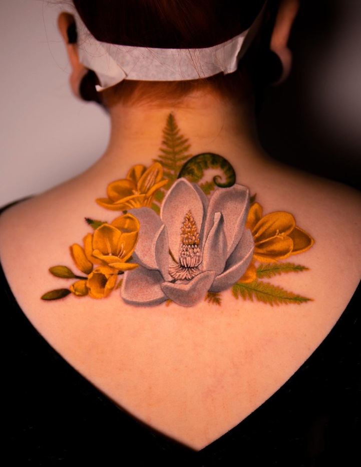 Awesome Flower Tattoo