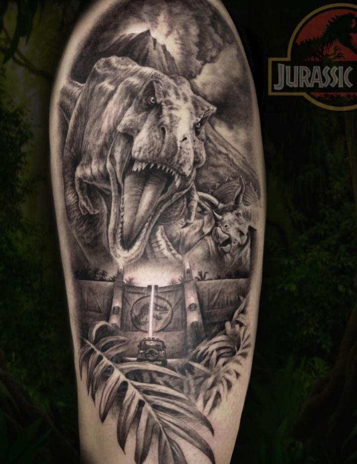 Jurassic Park Tattoo
