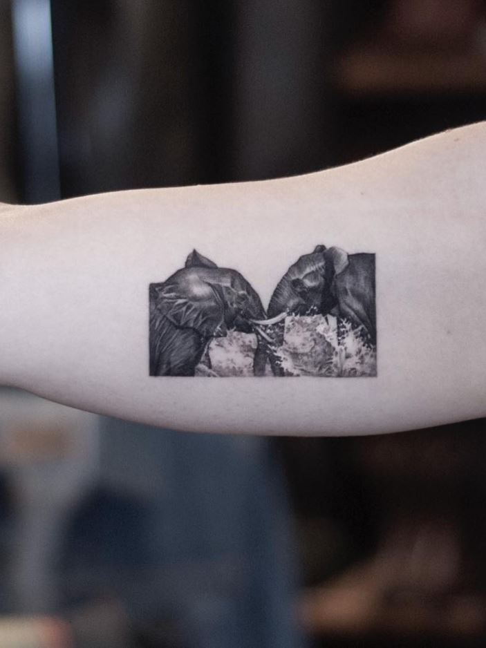 Elephants Tattoo | InkStyleMag