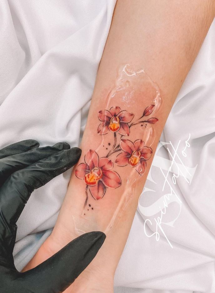 Lovely Flowers Tattoo
