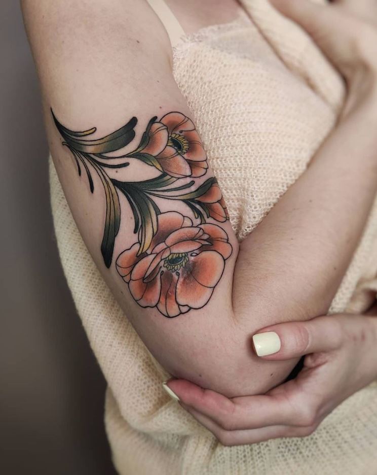 Stunning Flower Tattoo
