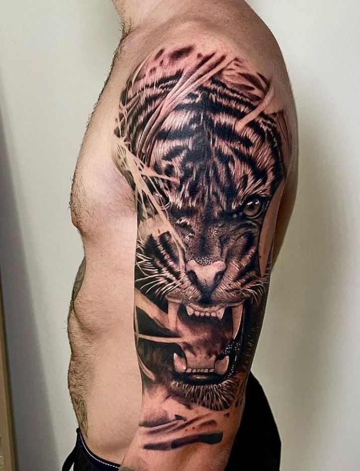 Awesome Tiger Tattoo