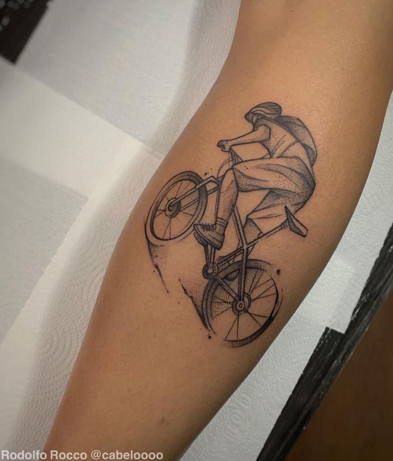 Biking Tattoo