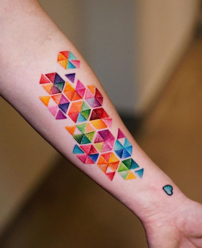 Color Palette Tattoo