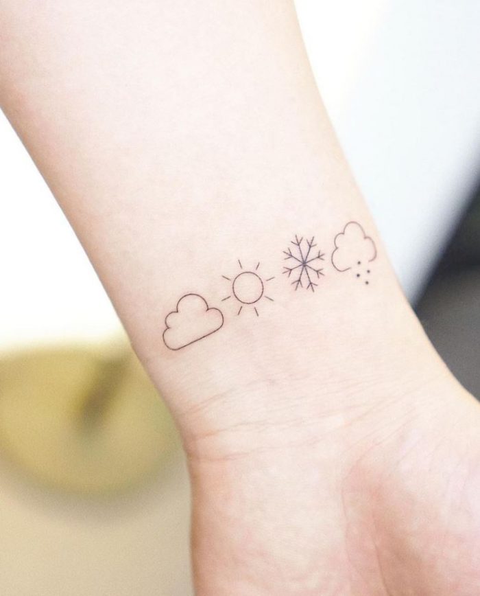 Weather Forecast Tattoo InkStyleMag