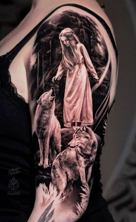 Magnificent Sleeve Tattoo | InkStyleMag