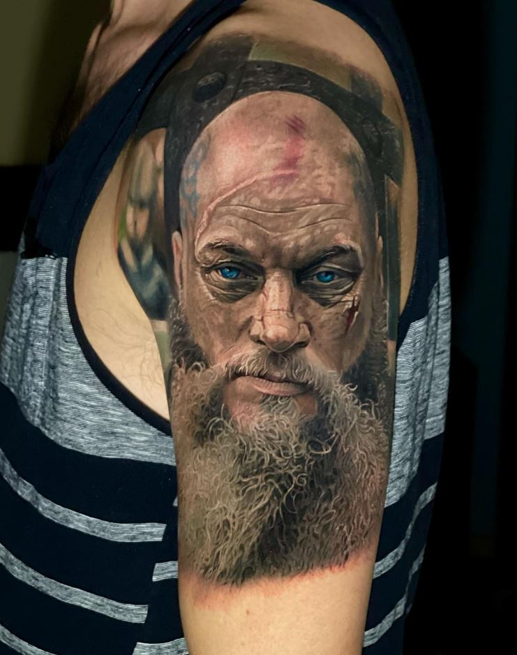 Ragnar Lothbrok Tattoo