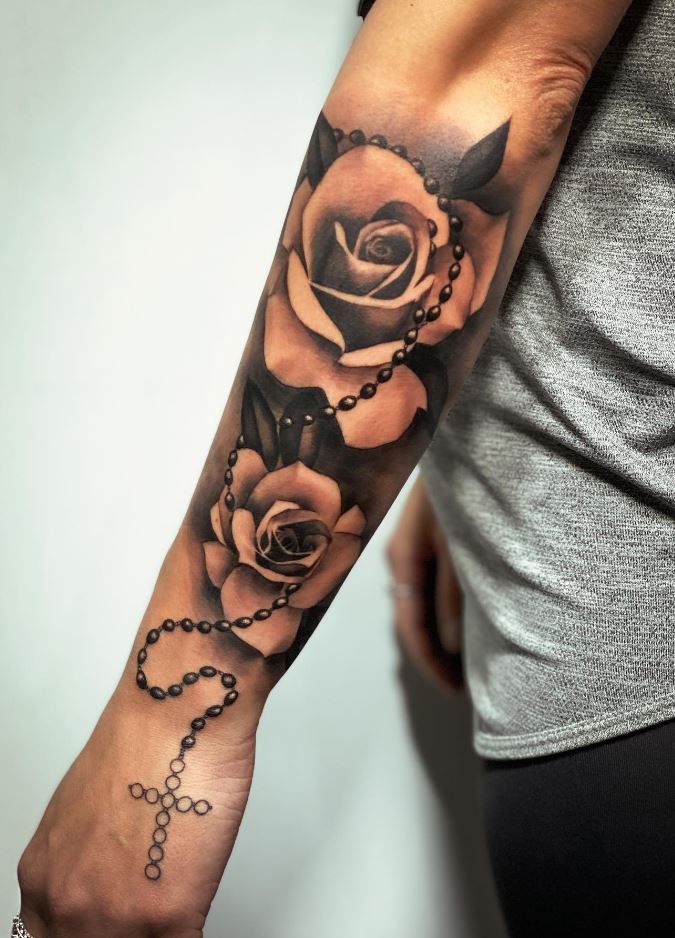 Outstanding Flower Tattoo